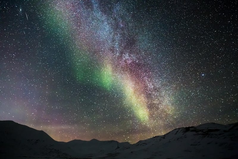 Aurora Borealis Cake